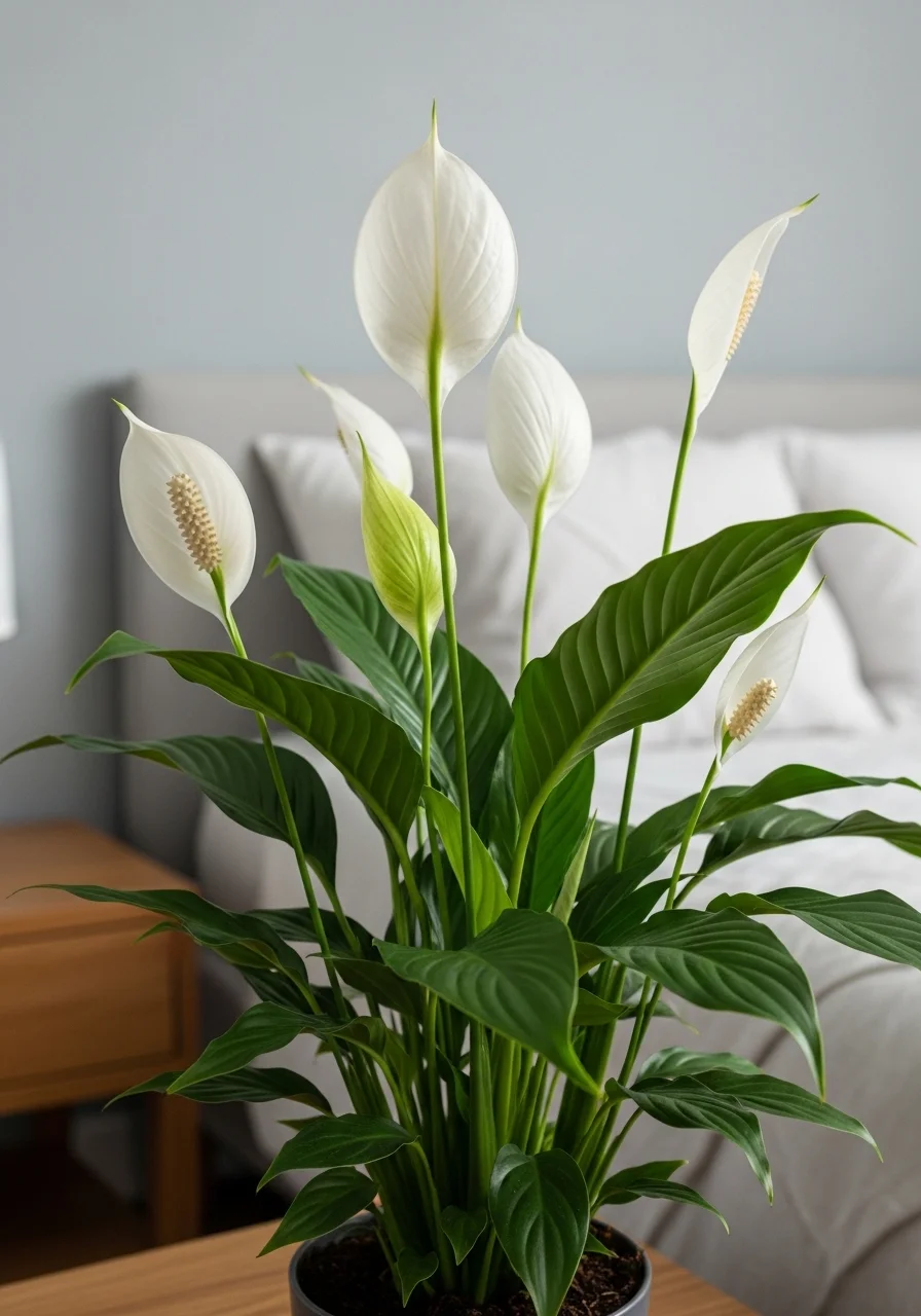 Peace Lily (Spathiphyllum)