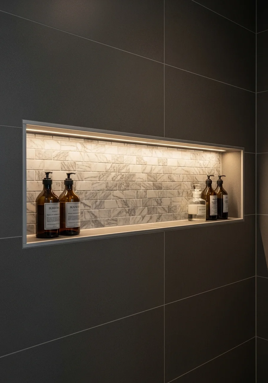 Infinity Niche 7 Best Shower Shelf Ideas for Ultimate Bathroom Storage