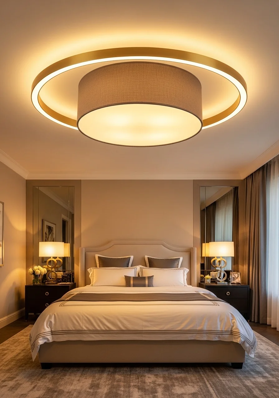 Flush Mount Starlight Ceiling Light