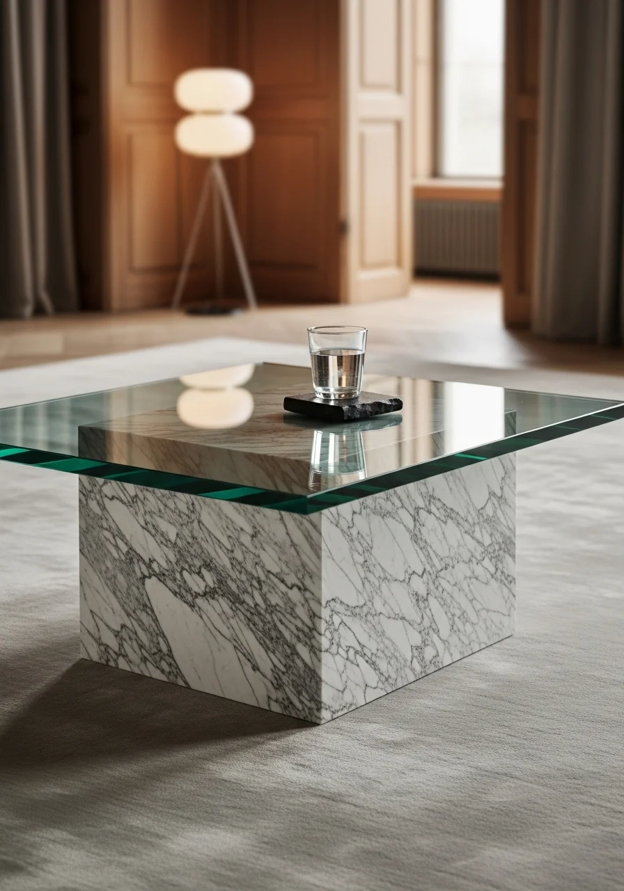 Marble and Glass Fusion