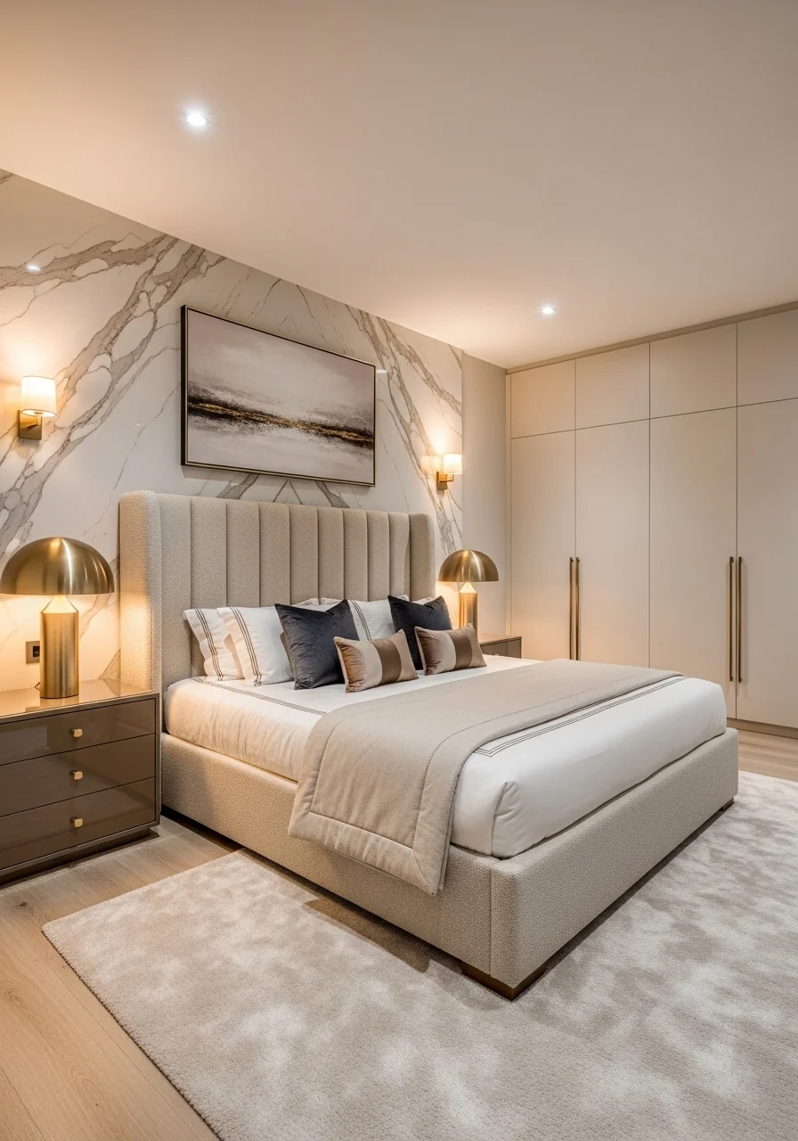 Modern Luxe Aesthetic Bedroom