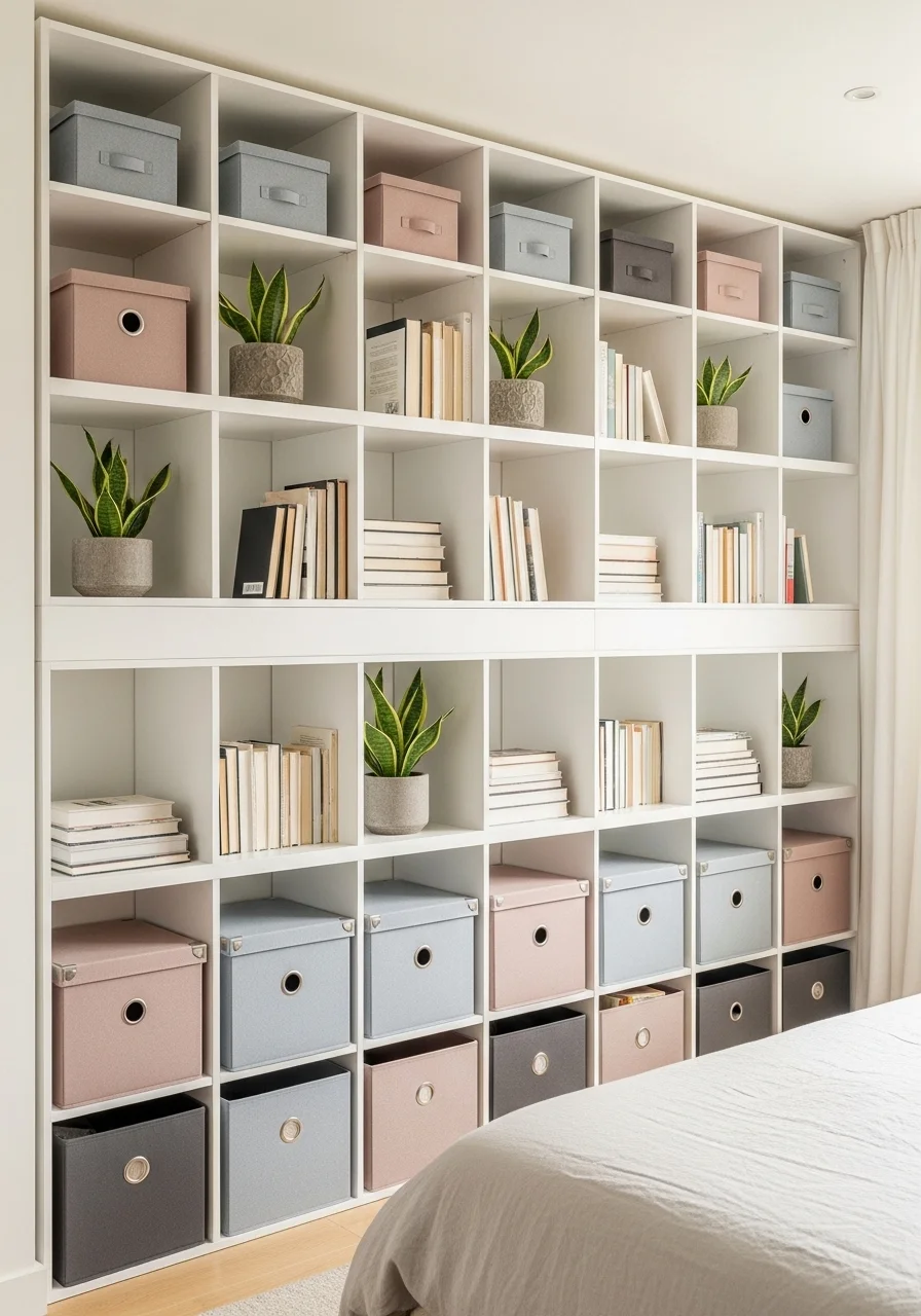 Modular Bedroom Shelf Systems