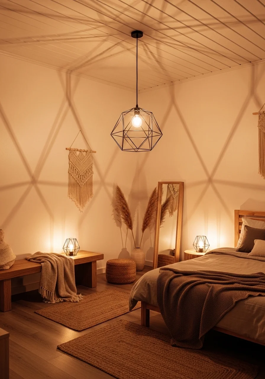 Nordic Geometric Pendant Light