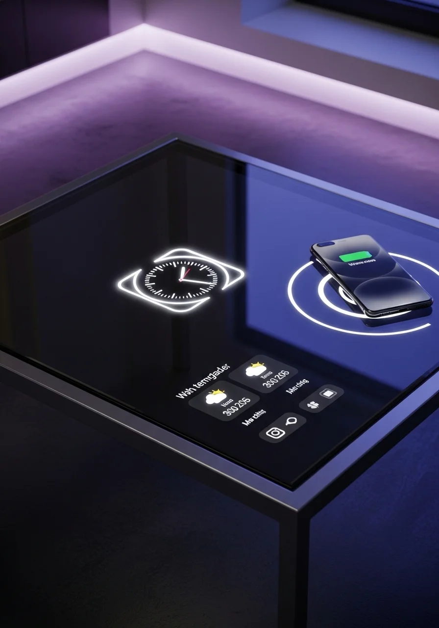 Smart Glass Coffee Tables
