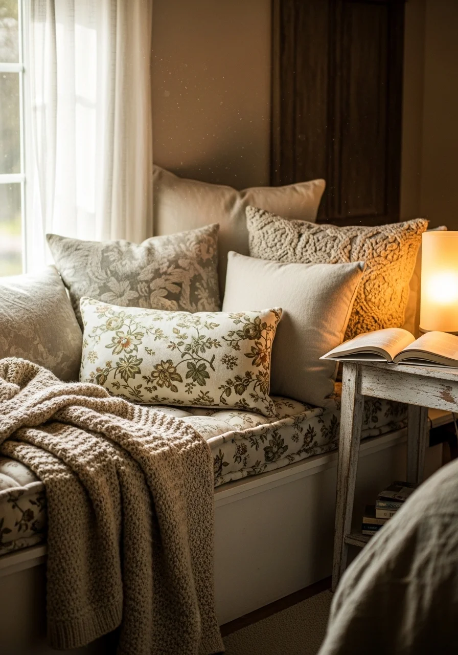 Style a Cozy Reading Nook or Window Seat