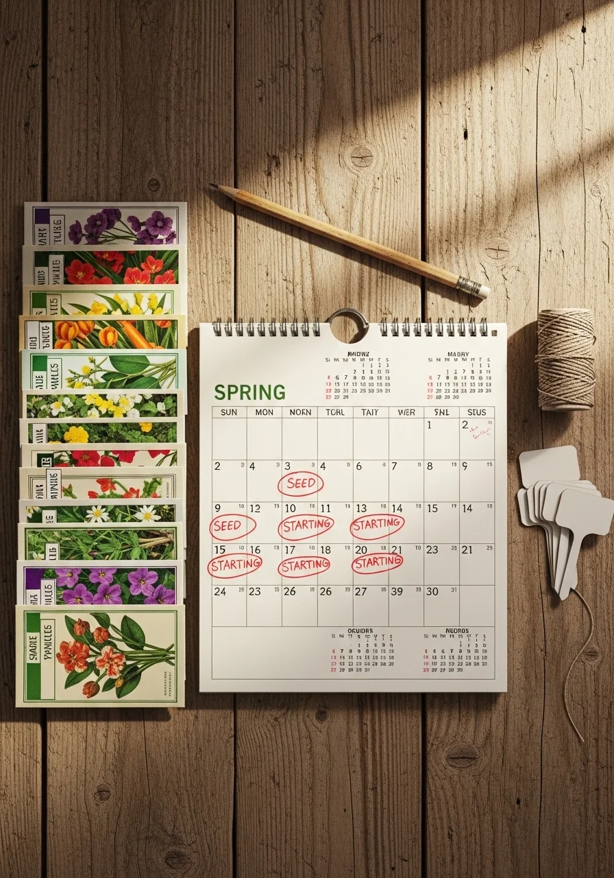 Time Your Planting with a Seed Starting Schedule