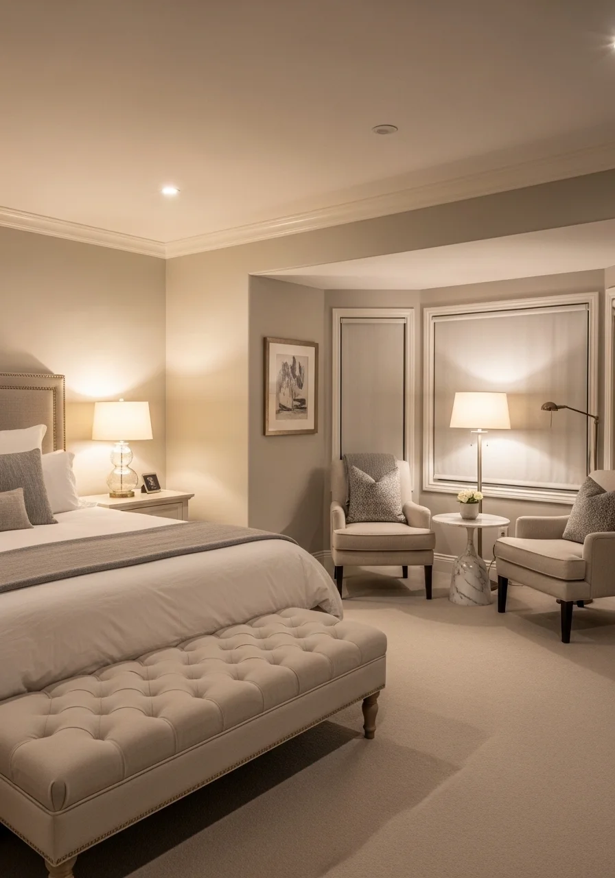 Add a Bedroom Sitting Area or Bench