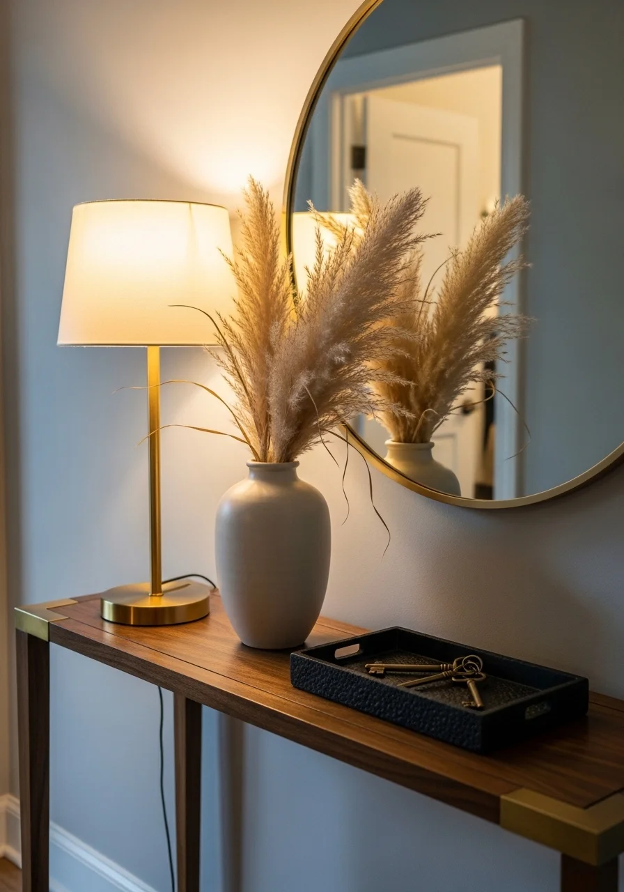 Console Table Styling for a Designer Look