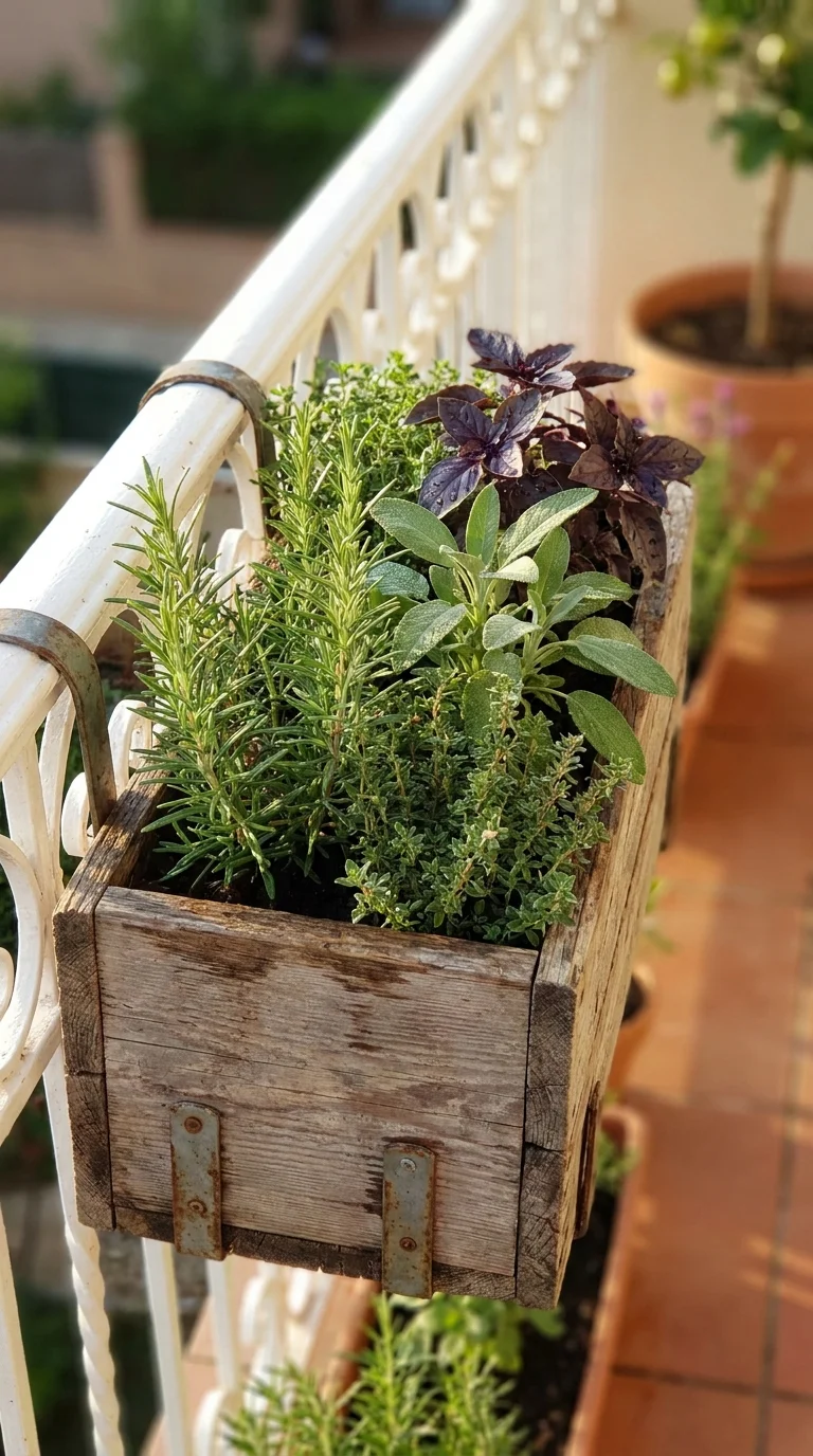 A Dedicated Herb Planter That Does Double Duty