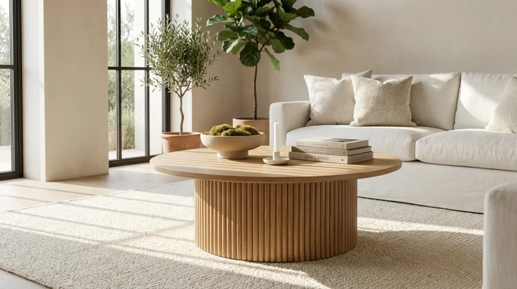 Fluted Coffee Tables