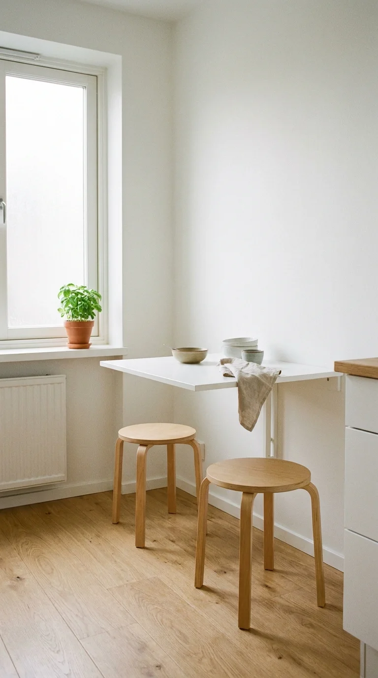 Foldable Small Kitchen Table