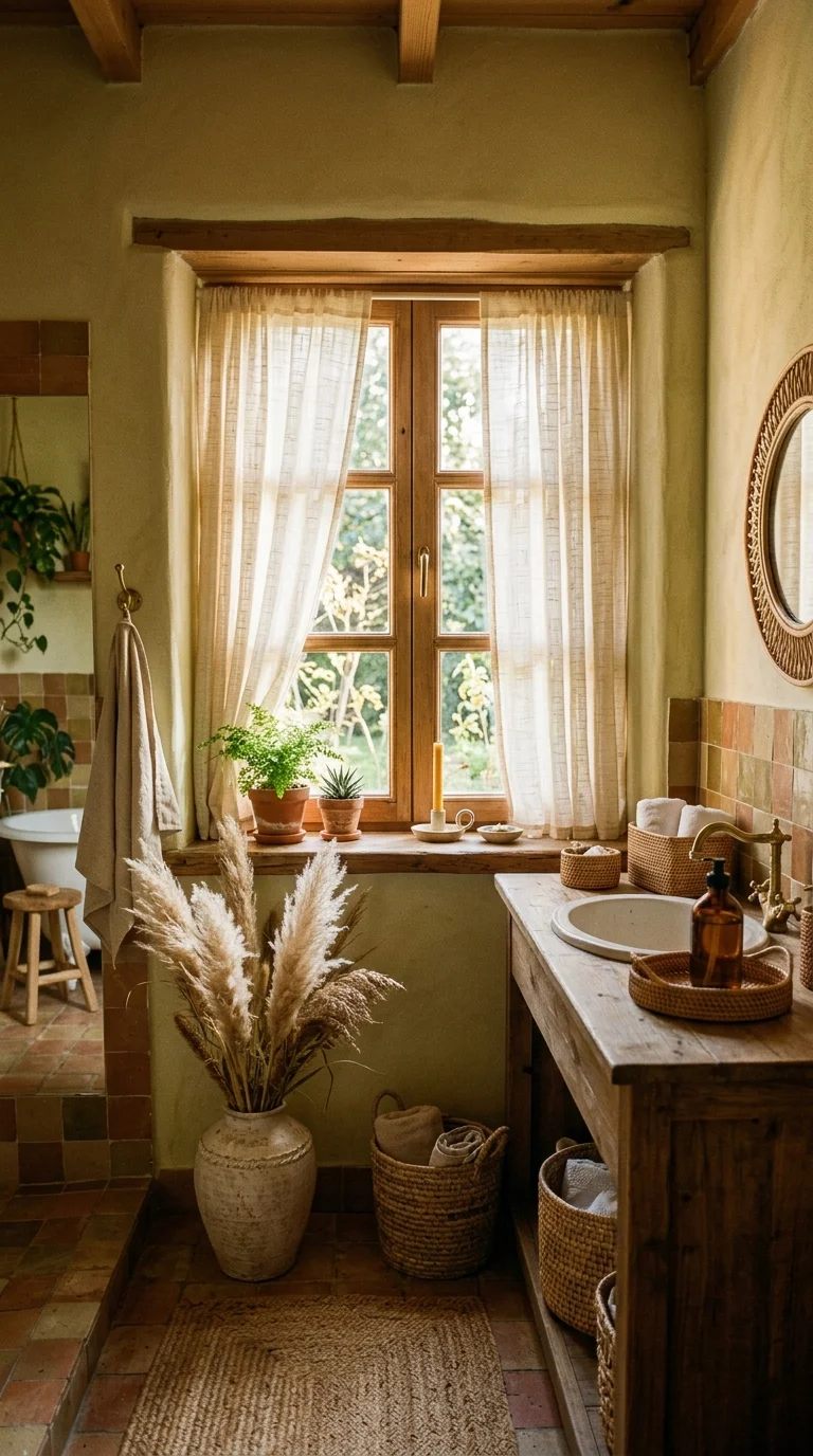 Nicetown Boho Sheer Curtain