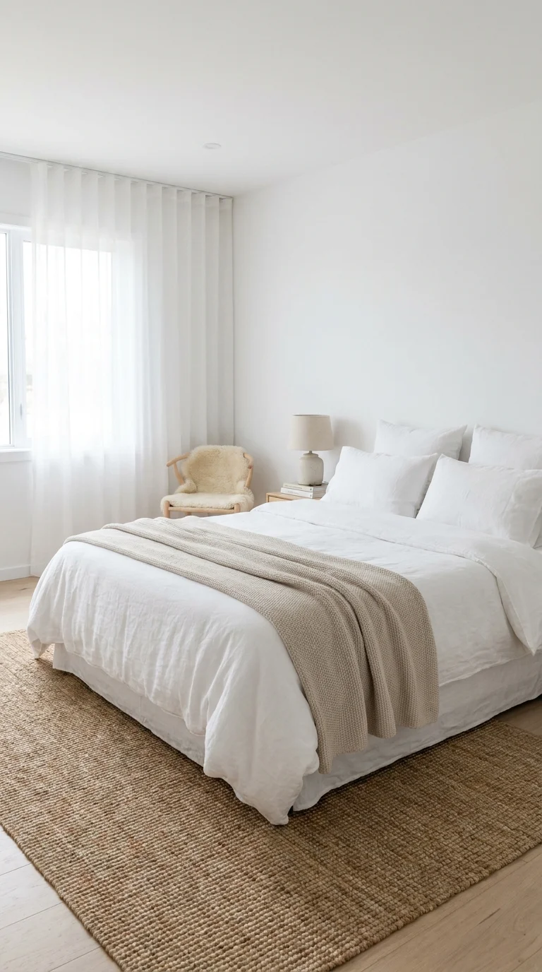 The "All-White Foundation" Bedroom
