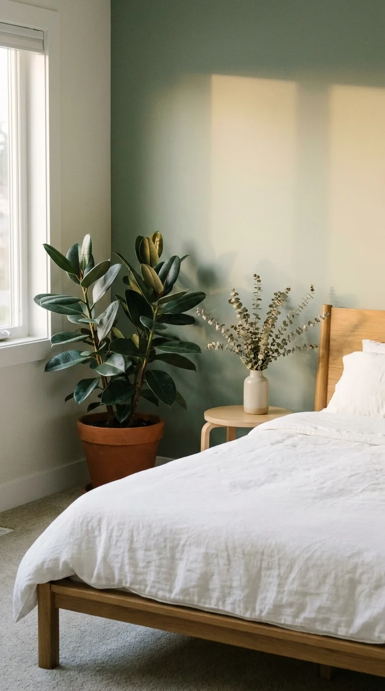 The Plant-Based Scandi Bedroom
