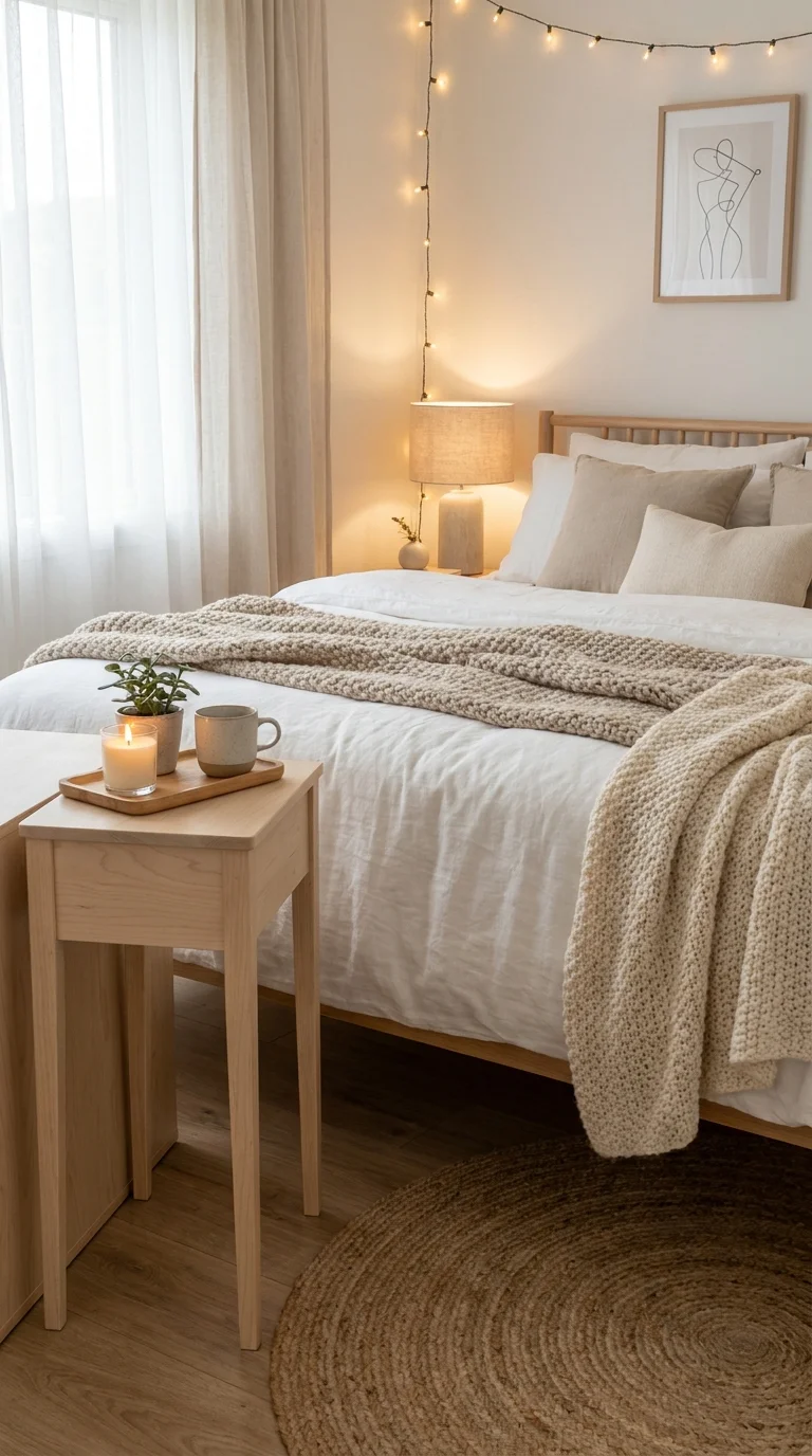 The Warm Wood Accent Bedroom