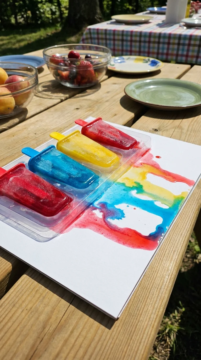 Frozen Watercolor Paints