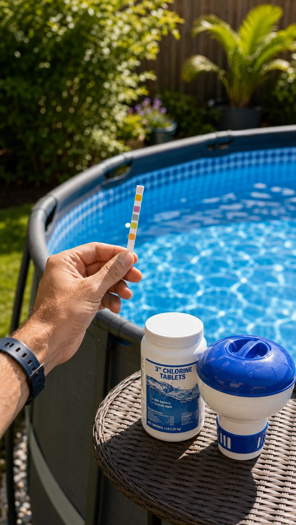 Maintain a Simple Chemical Routine