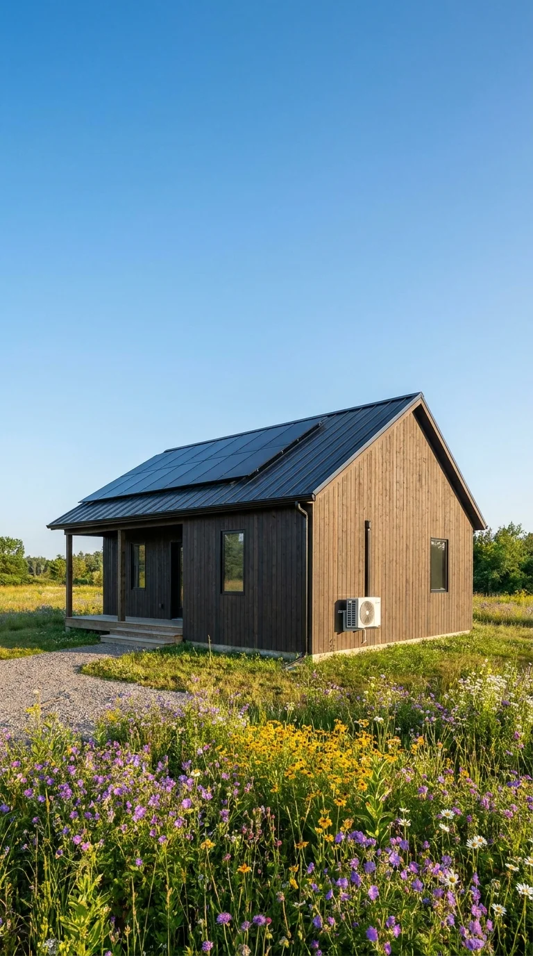 The Off-Grid Solar Cabin