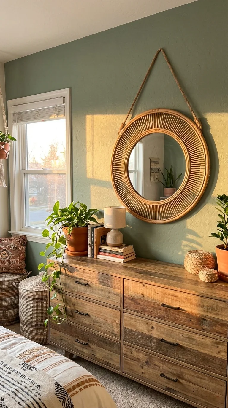 The Rattan Mirror Moment