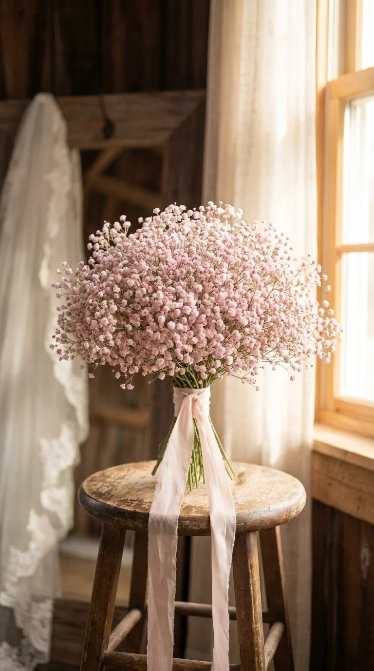 Pink Baby’s Breath: Soft and Dreamy Touch