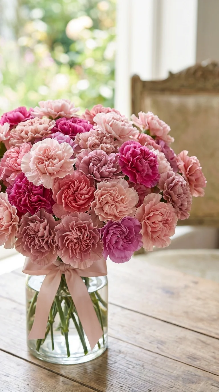 Pink Carnations: Affordable and Long-Lasting