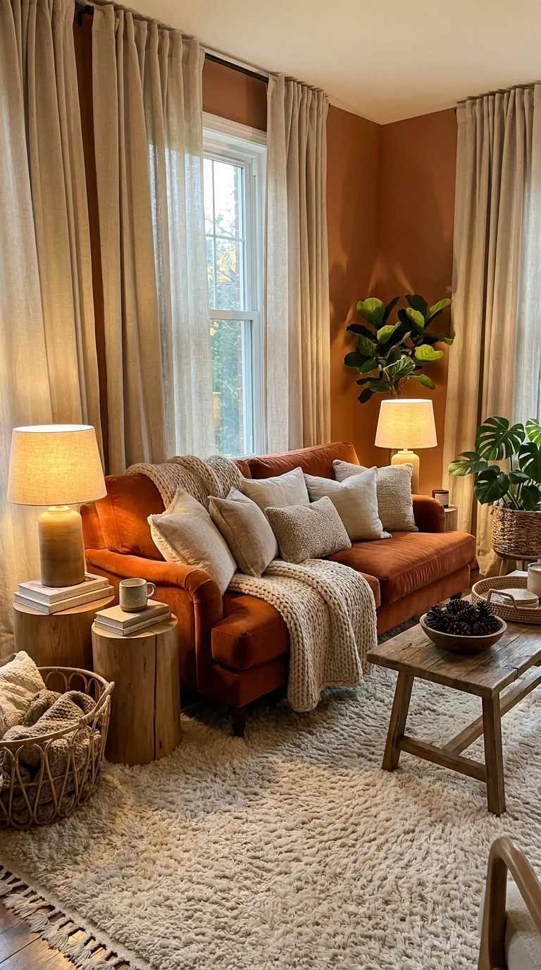 Build a Cozy Layered Living Room