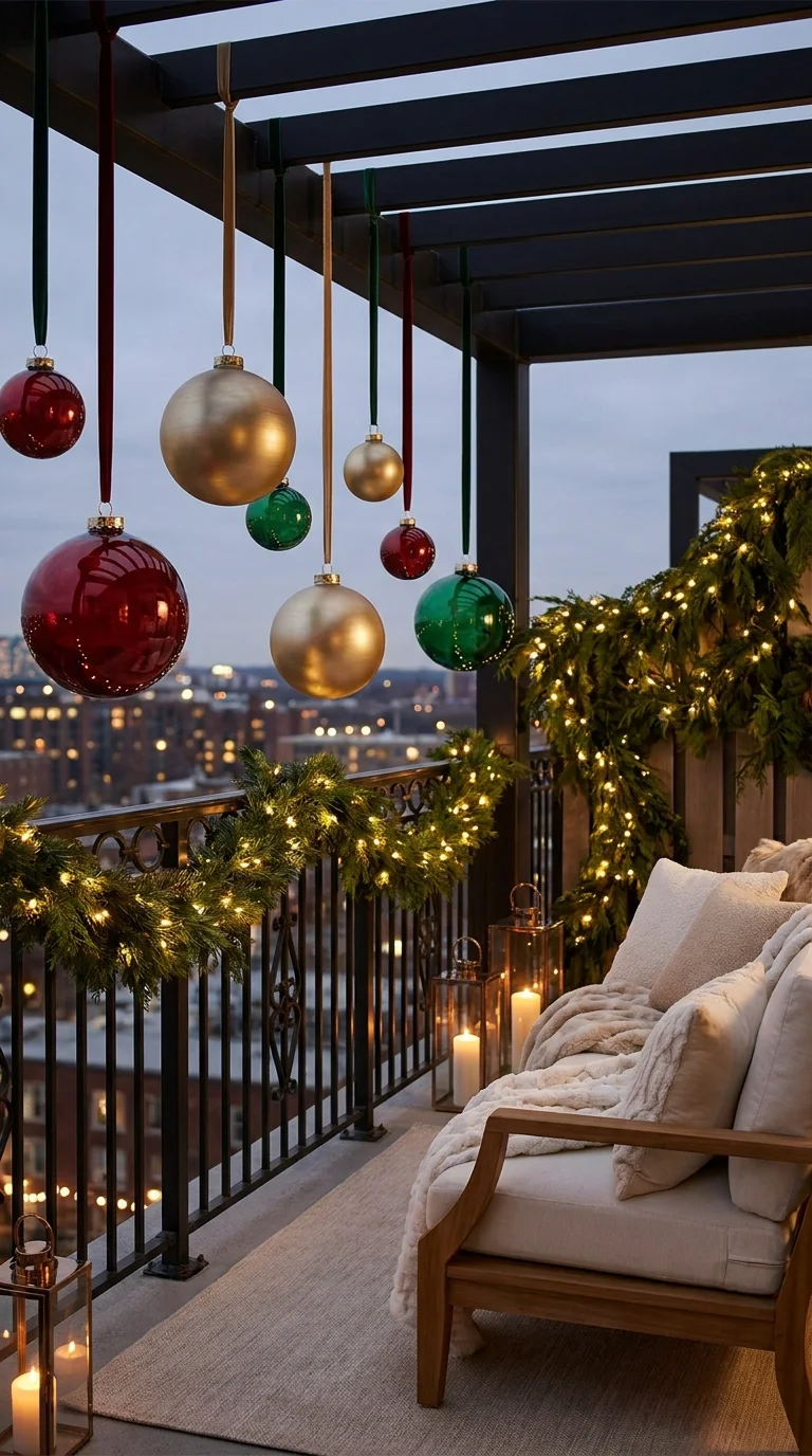 Hang Oversized Christmas Ornaments